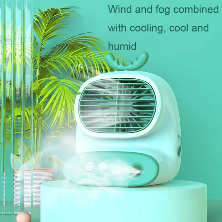 Ventilatore umidificatore da tavolo ricaricabile CS1319
