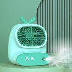 Ventilatore umidificatore da tavolo ricaricabile CS1319