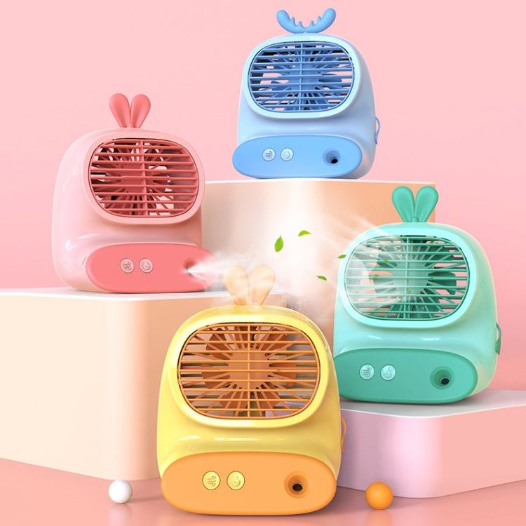 Ventilatore umidificatore da tavolo ricaricabile CS1319
