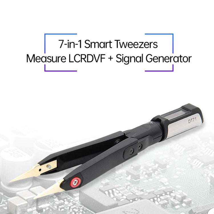 MINIWARE DT71 Multimetro digitale con pinzette OLED