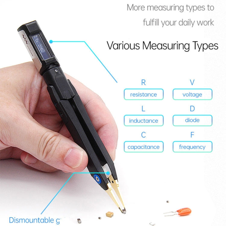 MINIWARE DT71 Multimetro generatore di segnale con pinzette digitali di misurazione, DT71