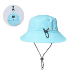 XBG-9225 Cappello da pescatore impermeabile estivo Cappello pieghevole per protezione solare