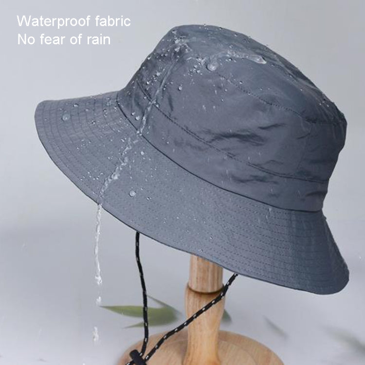 XBG-9225 Cappello da pescatore impermeabile estivo Cappello pieghevole per protezione solare