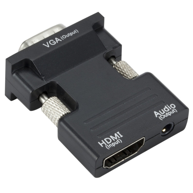 Adattatore HDMI per proiettore con cavo audio Convertitore HD per computer, HDMI to VGA, VGA to HDMI
