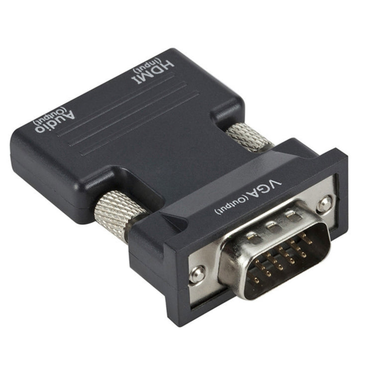 Adattatore HDMI per proiettore con cavo audio Convertitore HD per computer, HDMI to VGA, VGA to HDMI