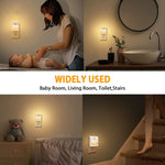 NL2101 Sensore di movimento LED Night Light AC Plug Dimmer Sleep Lights,Spec:, NL2101 Warm EU Plug, NL2101 Warm and White EU Plug, NL2101 Warm US Plug, NL2101 Warm and White US Plug, NL2101 Warm UK Plug, NL2101 Warm and White UK Plug