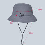 XBG-9226 Cappelli da sole per esterni Cappello da pescatore pieghevole con protezione solare abbinato