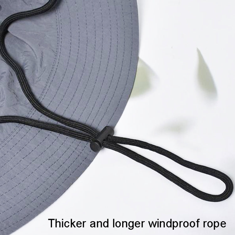 XBG-9226 Cappelli da sole per esterni Cappello da pescatore pieghevole con protezione solare abbinato