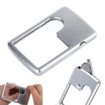 Lente d'ingrandimento portatile rettangolare 3-6X con LED 2 pezzi