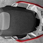 Adesivi per corrimano posteriore per BMW C400X 2021-2023, 2 pezzi/set