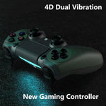 Controller wireless Bluetooth KM048 per PS4 con barra luminosa