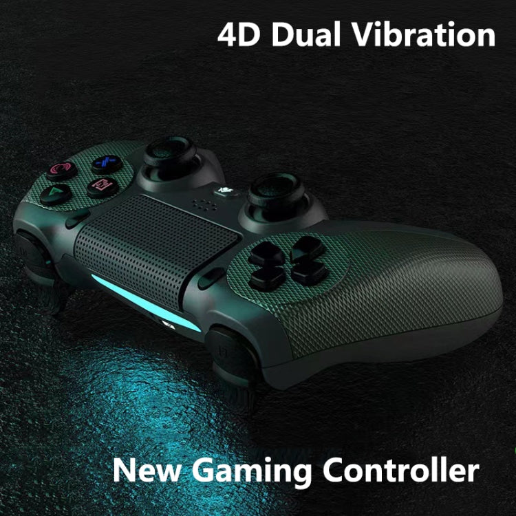 Controller wireless Bluetooth KM048 per PS4 con barra luminosa