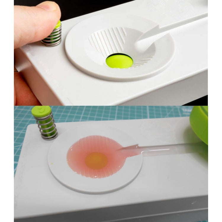 Strumento per la pulizia dei pennelli per pittura a olio con rondella per penna per vernice per contenitore dell'acqua, GEN 1 Green, GEN 1 Pink