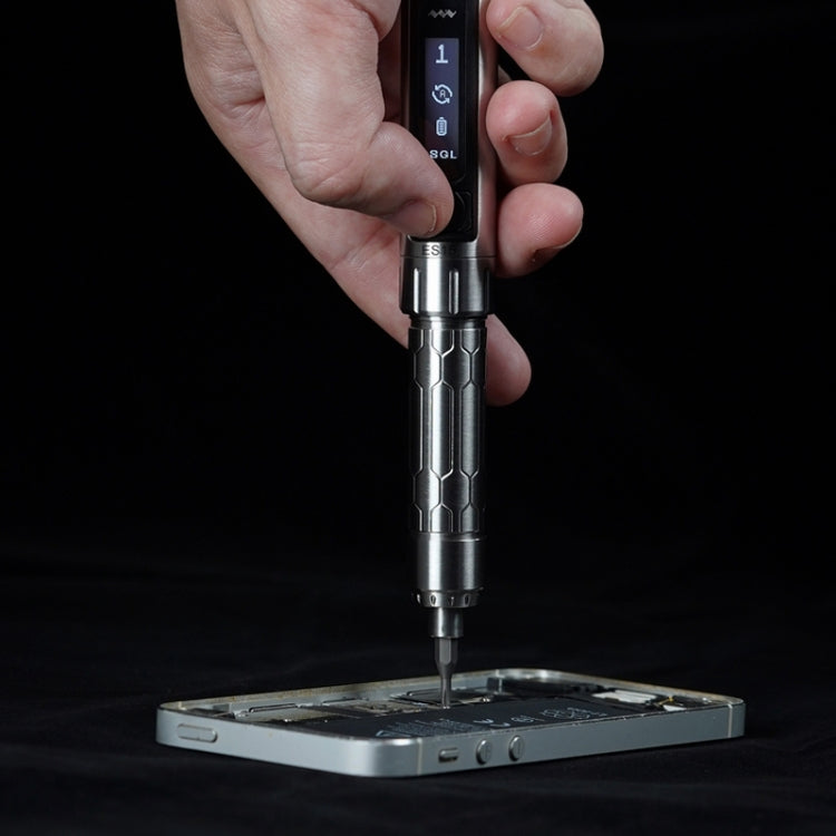 MINIWARE ES15 Cacciavite elettrico Strumento di riparazione Smontaggio lotto di viti