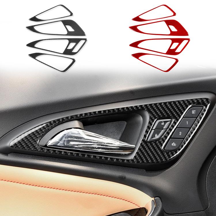 Per Chevrolet Malibu 2016-2024 4 pezzi/set adesivo per maniglia porta guida a sinistra