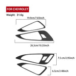 Per Chevrolet Malibu 2016-2024 4 pezzi/set adesivo per maniglia porta guida a sinistra