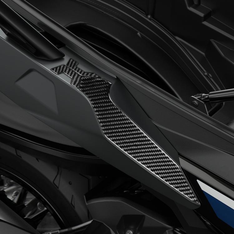 Adesivi laterali in fibra di carbonio per BMW C400X 2021-2023