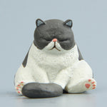 Magneti da frigo per la figura dello zoo addormentato seduto della serie Warm, Brown Bear, Pug dog, Fat Cat, Hedgehog
