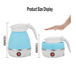 Bollitore elettrico pieghevole in silicone 0,6L 600W