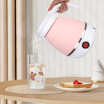 Bollitore elettrico pieghevole in silicone 0,6L 600W