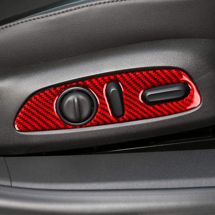 Per Chevrolet Malibu 2016-2024 2 pezzi/set adesivo per pulsante di regolazione del sedile con guida a sinistra