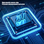 SUITU ST-818 Gonfiatore per pneumatici con display digitale per pompa ad aria per auto senza fili con illuminazione a LED, Wireless Digital Display