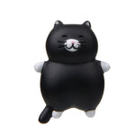 Fat Cat 3D frigorifero magnete adesivo magnetico custodia per telefono accessori fai da te, Fat Cat (Yellow), Fat Cat (Gray), Fat Cat (Gray -white), Fat Cat (3-color), Fat Cat (Black)