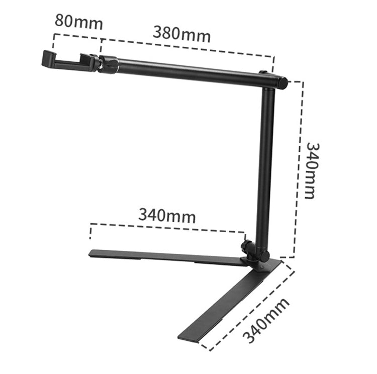 Staffa pieghevole universale DT-06 per smartphone e luci