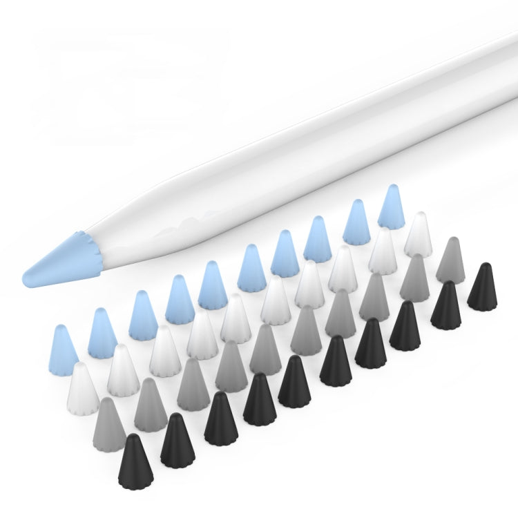 Per Apple Pencil 1/2 AhaStyle PT107 Custodia protettiva con punta in silicone da 40 pezzi