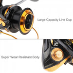 Mulinello da lancio a lunga distanza Mulinello da pesca con canna da mare senza interruzioni Mulinello da spinning, TF8000, TF9000, TF10000, TF11000