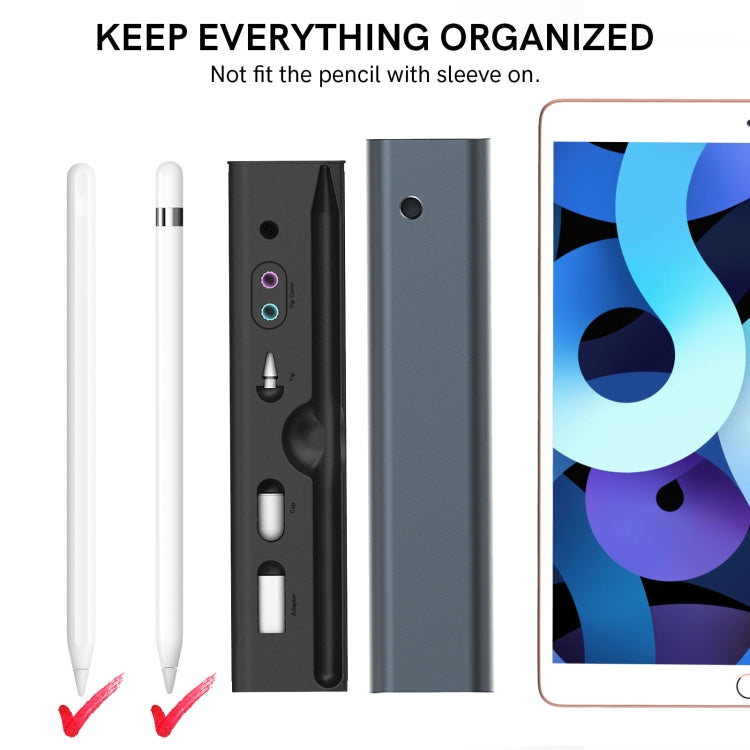 Custodia in alluminio per Apple Pencil 1 e 2