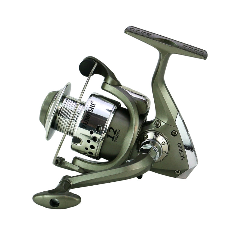 Lenza da pesca con testa di placcatura in plastica Mulinello da casting fedele, YUMOSHI SC1000, YUMOSHI SC2000, YUMOSHI SC3000, YUMOSHI SC4000, YUMOSHI SC5000, YUMOSHI SC6000, YUMOSHI SC7000