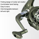 Lenza da pesca con testa di placcatura in plastica Mulinello da casting fedele, YUMOSHI SC1000, YUMOSHI SC2000, YUMOSHI SC3000, YUMOSHI SC4000, YUMOSHI SC5000, YUMOSHI SC6000, YUMOSHI SC7000