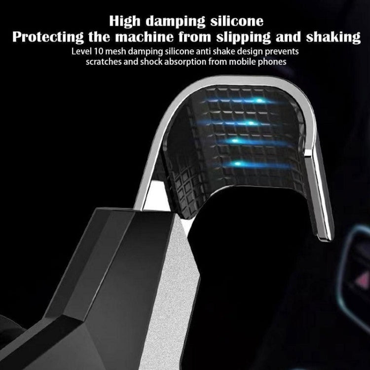 Porta cellulare triangolare per presa d'aria per auto con navigazione a gravità
