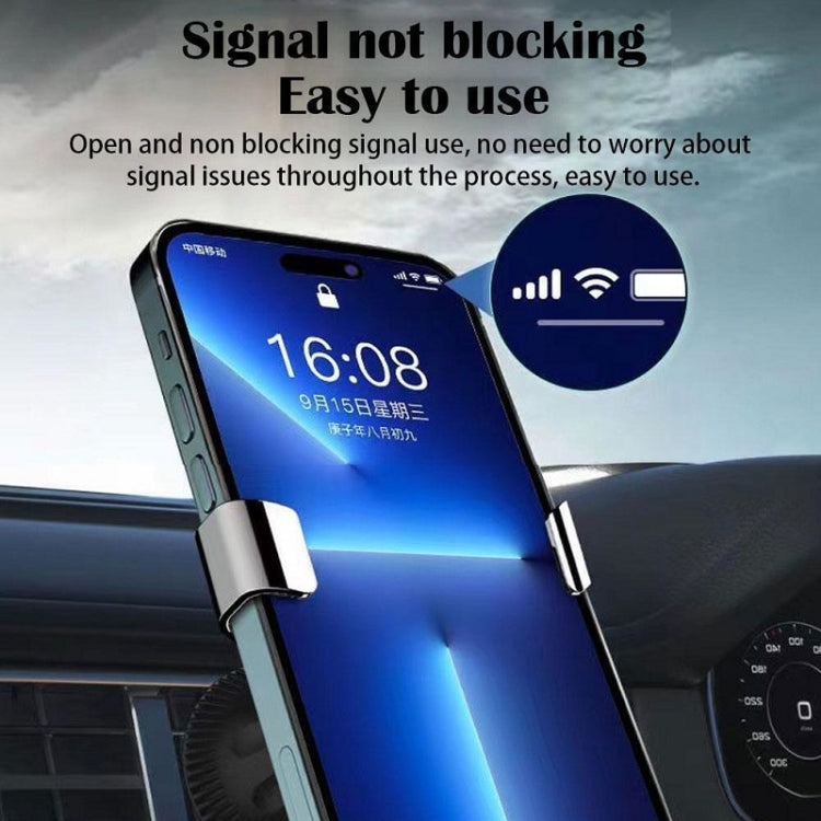 Porta cellulare triangolare per presa d'aria per auto con navigazione a gravità
