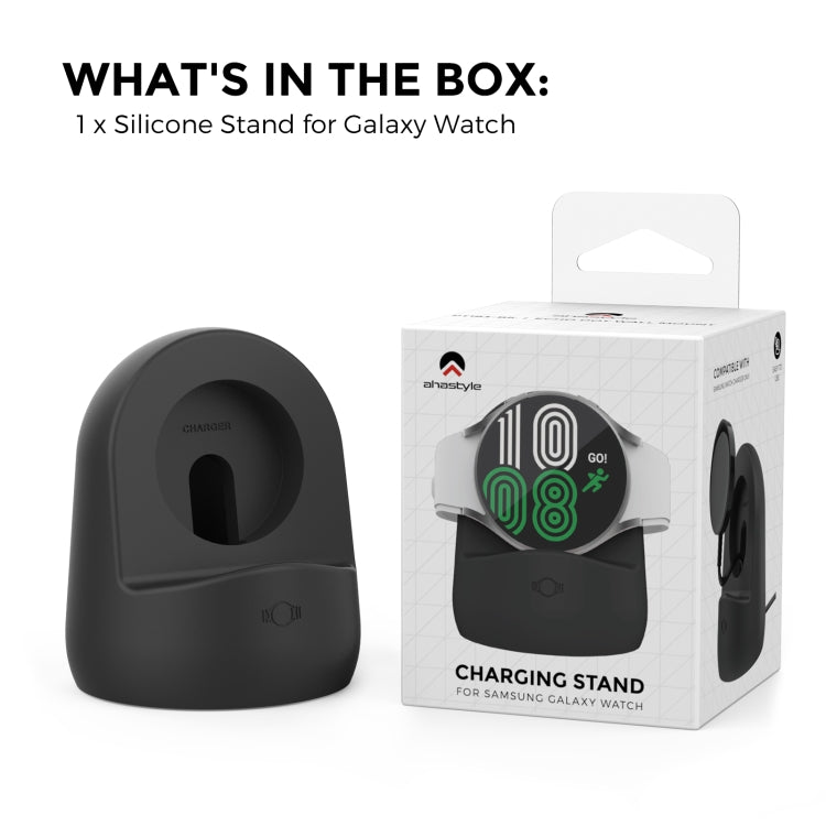 Supporto di ricarica in silicone per orologio AhaStyle PT181 per Galaxy Watch 3/4 / Active / Active 2