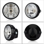 Anello angelo faro LED da 7 pollici per moto con funzione di sterzo, PE-D7inS01