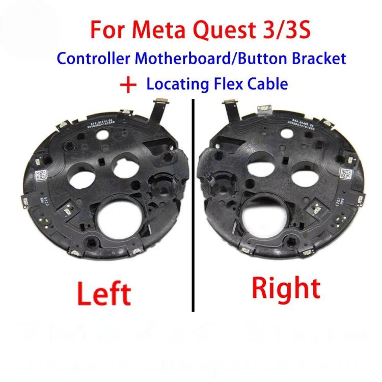 Staffa per scheda madre/pulsanti del controller Meta Quest 3/3S con cavo flessibile di posizionamento, Left