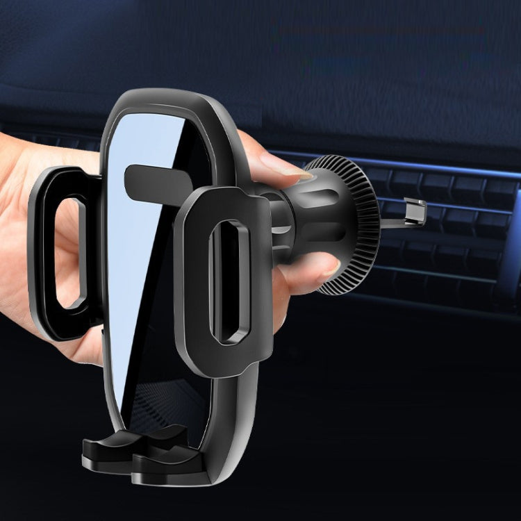 Telaio di supporto per la navigazione del telefono cellulare per auto a gancio, Hook Mirror Black