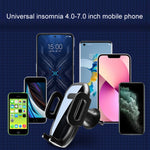 Telaio di supporto per la navigazione del telefono cellulare per auto a gancio, Hook Mirror Black