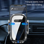 Telaio di supporto per la navigazione del telefono cellulare per auto a gancio, Hook Mirror Black