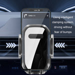 Telaio di supporto per la navigazione del telefono cellulare per auto a gancio, Hook Mirror Black