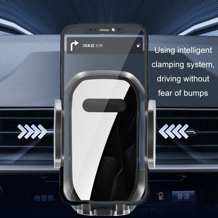 Telaio di supporto per la navigazione del telefono cellulare per auto a gancio, Hook Mirror Black