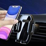 Telaio di supporto per la navigazione del telefono cellulare per auto a gancio, Hook Mirror Black