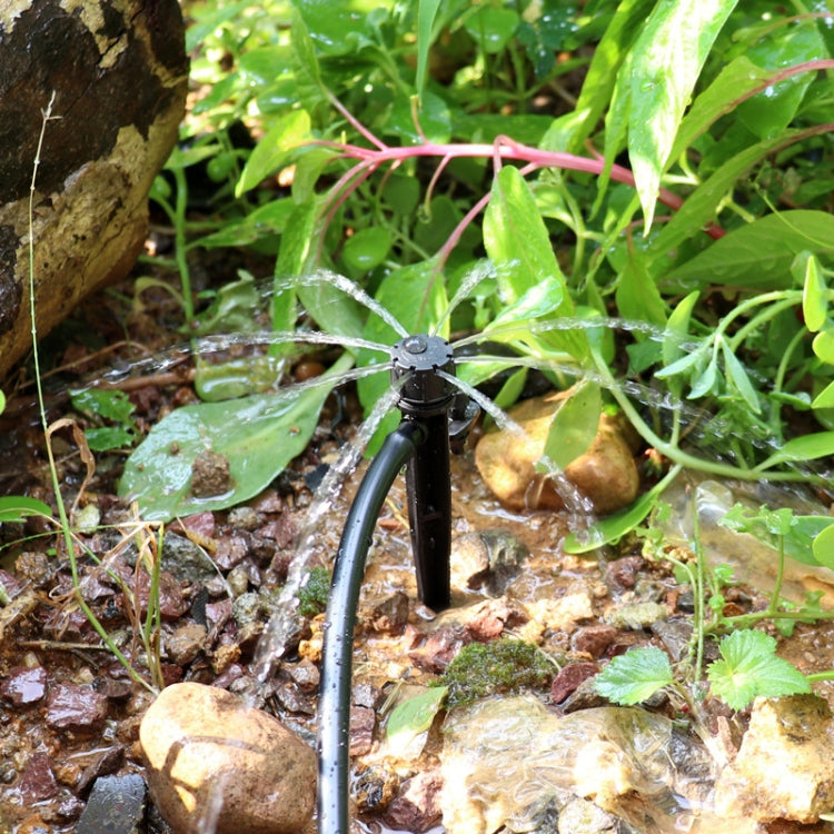 50 pz FH-118 13 cm Regolabile 8 Fori Spina di Terra Gocciolatore Giardino Sistema di Irrigazione Ugello di Irrigazione