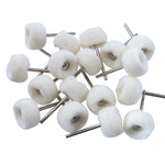 MT-3YM Lucidatura a specchio in metallo con mola per lucidatura a sfera in cashmere con testa abrasiva in lana, 5pcs, 10pcs, 20pcs, 100pcs