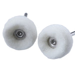 MT-3YM Lucidatura a specchio in metallo con mola per lucidatura a sfera in cashmere con testa abrasiva in lana, 5pcs, 10pcs, 20pcs, 100pcs