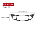 Per Chevrolet Malibu 2016-2024 modello B, adesivo per pannello pulsanti di controllo centrale guida a sinistra
