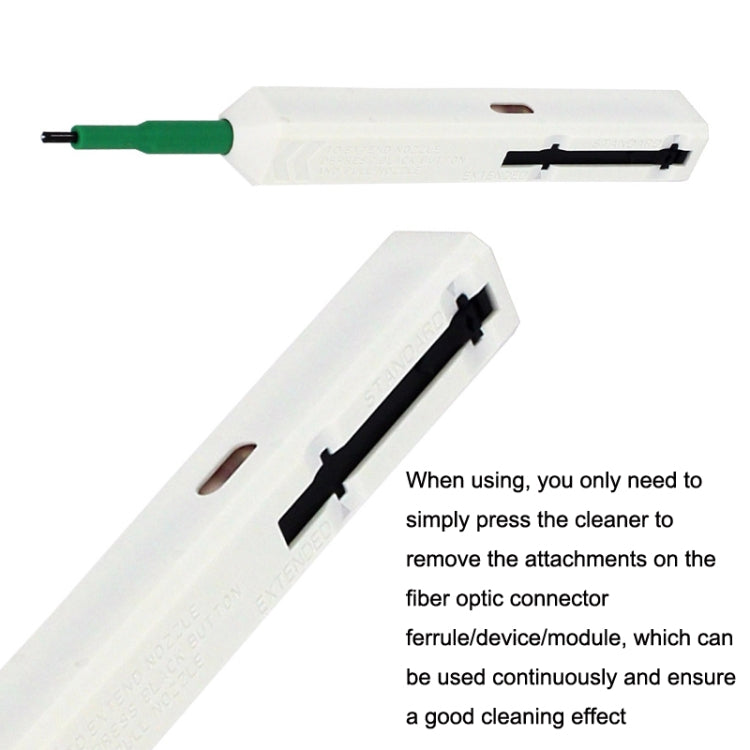 FC-SC/MU-2.5mm Strumento per la pulizia della connessione in fibra Core Cleaner, Fiber Cleaning Tool