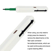 FC-SC/MU-2.5mm Strumento per la pulizia della connessione in fibra Core Cleaner, Fiber Cleaning Tool